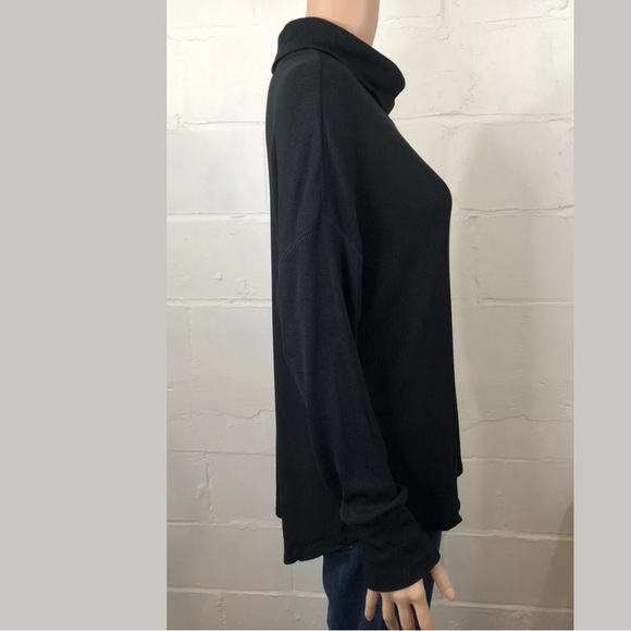 Sanctuary Turtleneck Long Sleeve Tee Black - Picture 4 of 8